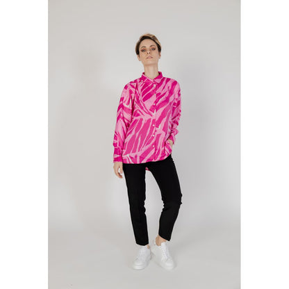 Solo camicetta in poliestere rosa