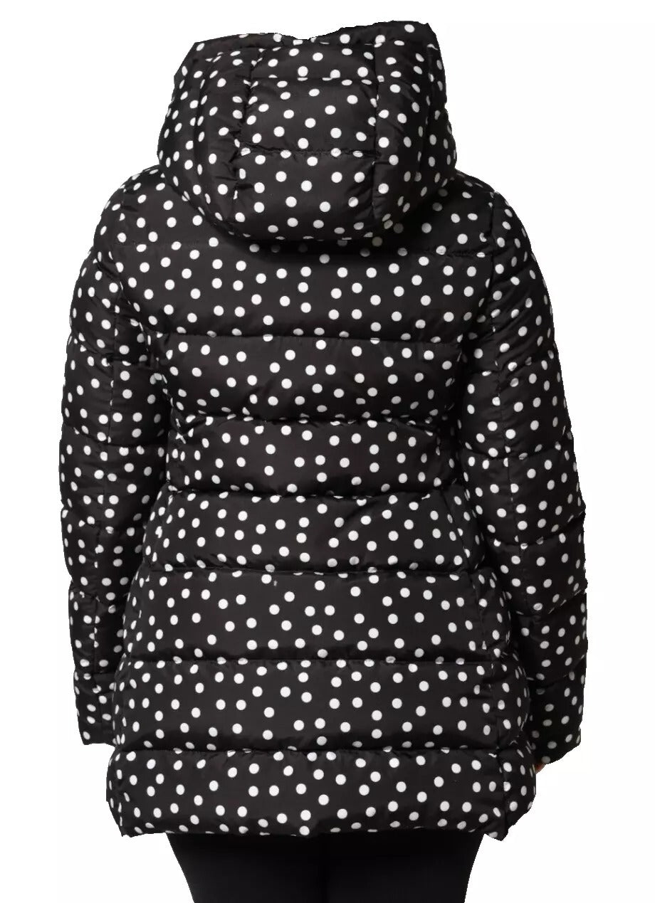 Giacca reversibile con cappuccio in poliestere nero Dolce &amp; Gabbana