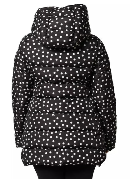 Giacca reversibile con cappuccio in poliestere nero Dolce &amp; Gabbana