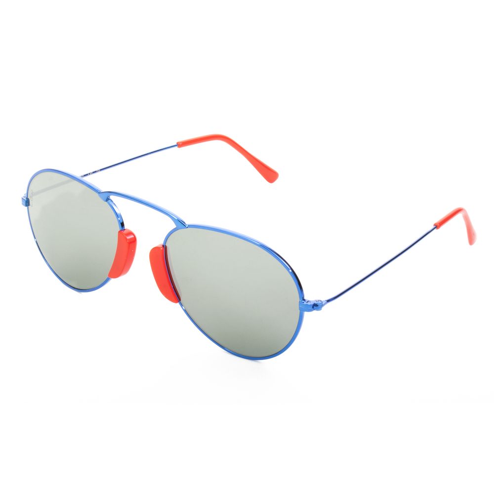 Occhiali da sole in metallo blu LGR