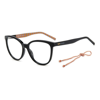 Occhiali da vista in acetato nero M Missoni (montatura)