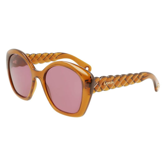 Occhiali da sole Lanvin Brown Bio Injected