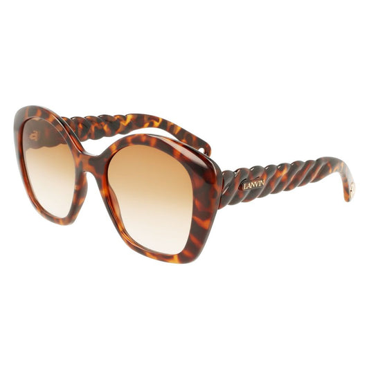 Occhiali da sole Lanvin Brown Bio Injected