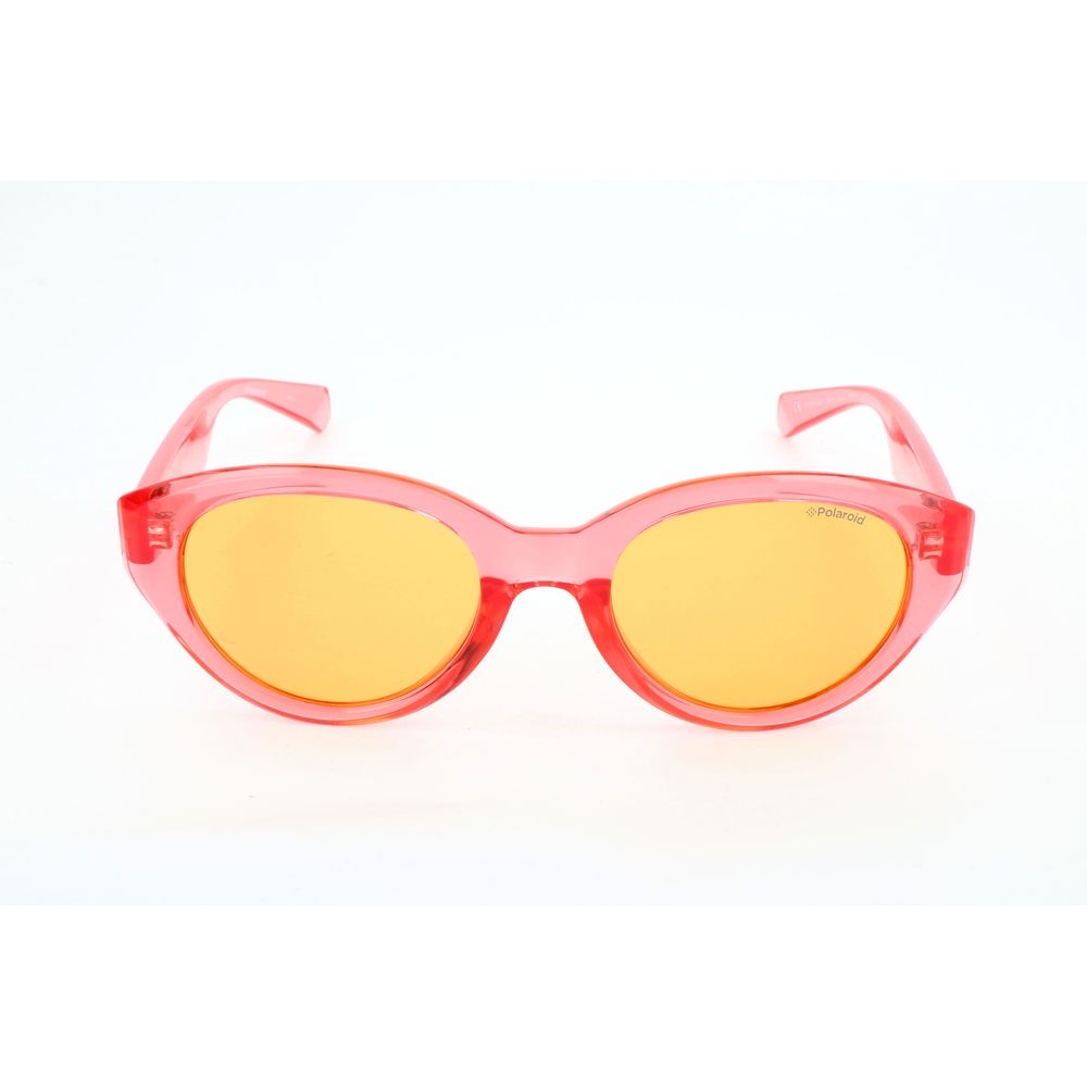 Occhiali da sole Polaroid in policarbonato rosa