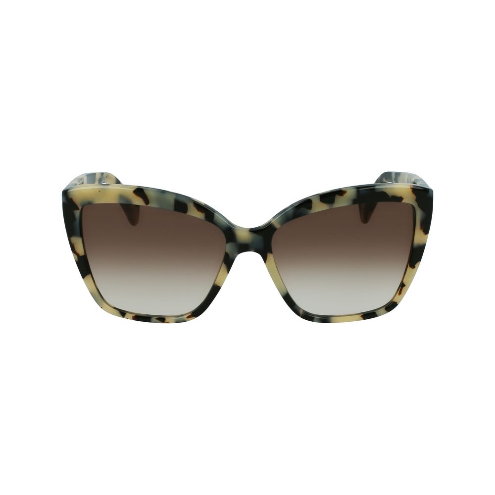 Occhiali da sole Lanvin in acetato grigio