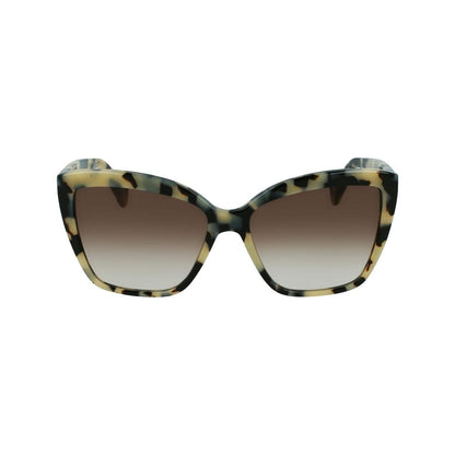 Occhiali da sole Lanvin in acetato grigio