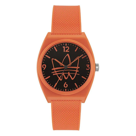 Orologio sportivo sintetico arancione Adidas