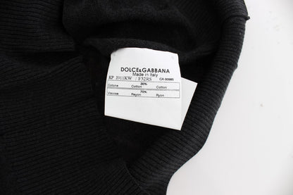 Dolce &amp; Gabbana Gilet girocollo senza maniche nero