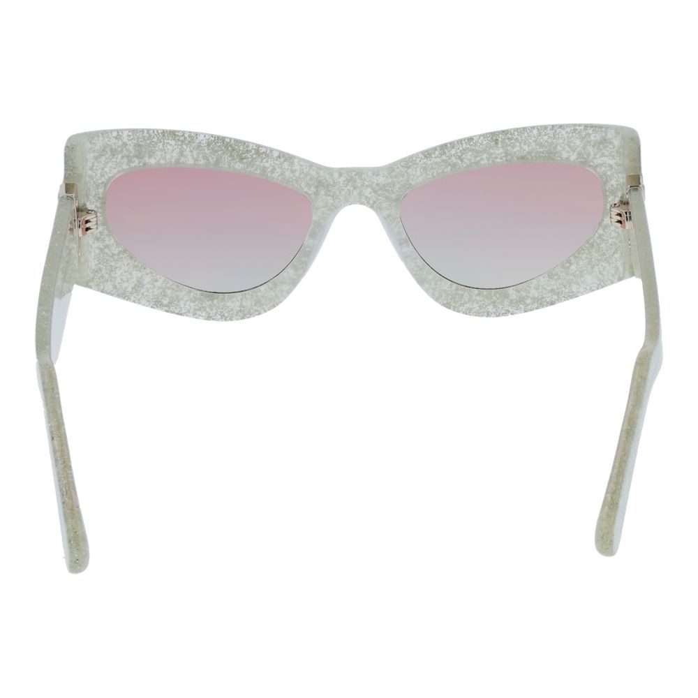 Occhiali da sole GCDS in acetato argento