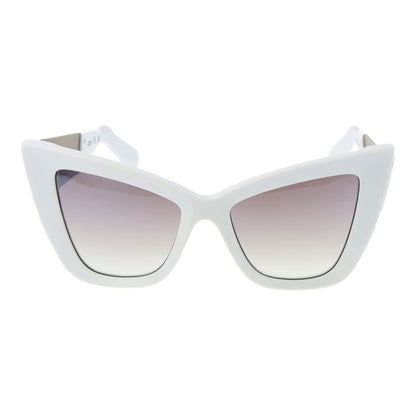 Occhiali da sole GCDS in acetato bianco