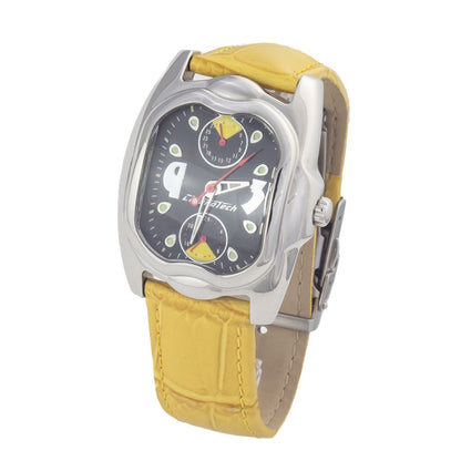 Orologio elegante in pelle bicolore Chronotech