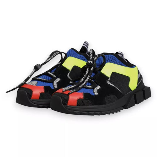 Scarpe da ginnastica da trekking Sorrento in rete multicolore Dolce &amp; Gabbana