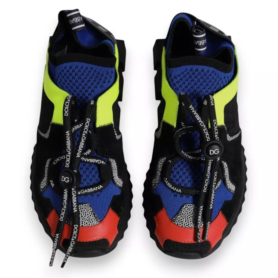 Scarpe da ginnastica da trekking Sorrento in rete multicolore Dolce &amp; Gabbana