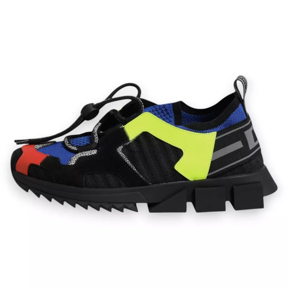 Scarpe da ginnastica da trekking Sorrento in rete multicolore Dolce &amp; Gabbana