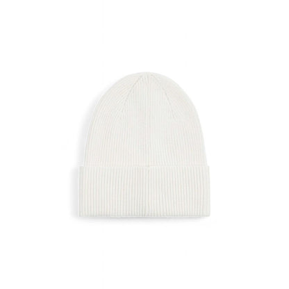 Cappello da baseball Calvin Klein in cotone biologico bianco
