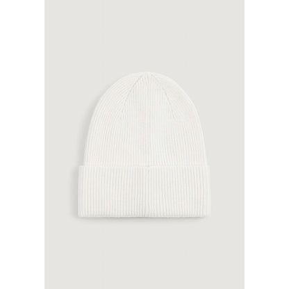 Cappello da baseball Calvin Klein in cotone biologico bianco