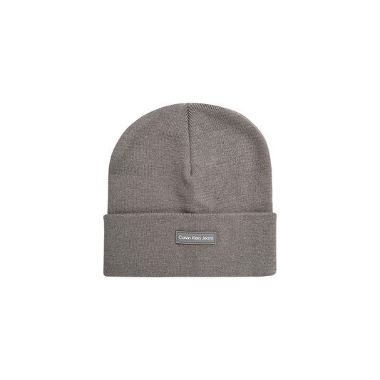 Cappello da baseball Calvin Klein Jeans in poliestere riciclato grigio