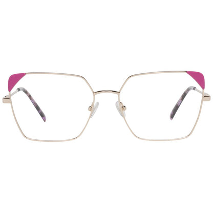 Emilio Pucci Occhiali da vista in metallo e plastica color oro rosa (montature)