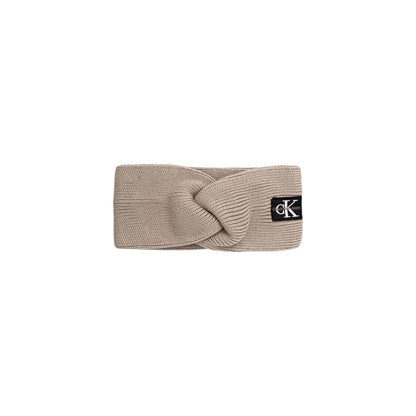 Cappello in cotone beige Calvin Klein Jeans