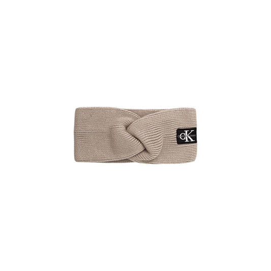 Cappello in cotone beige Calvin Klein Jeans