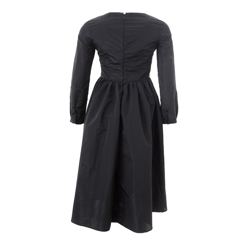 Abito da cocktail in poliestere nero Lardini