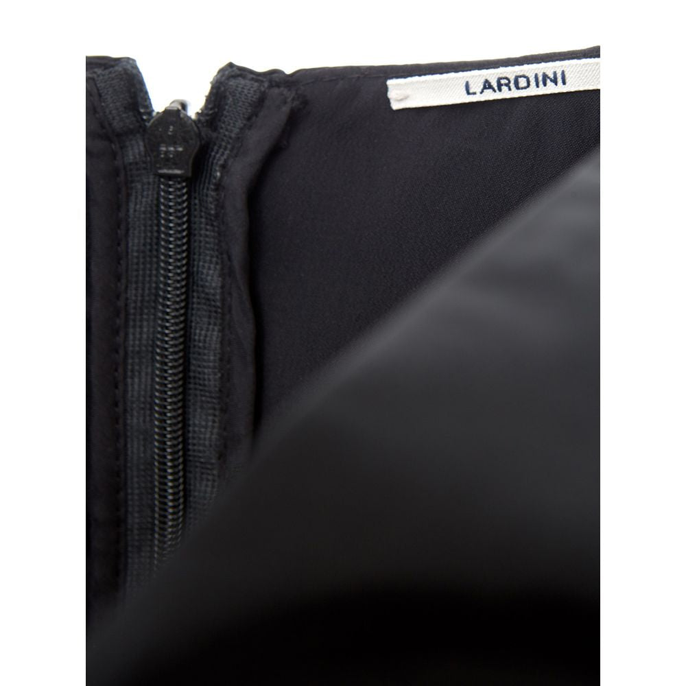 Abito da cocktail in poliestere nero Lardini
