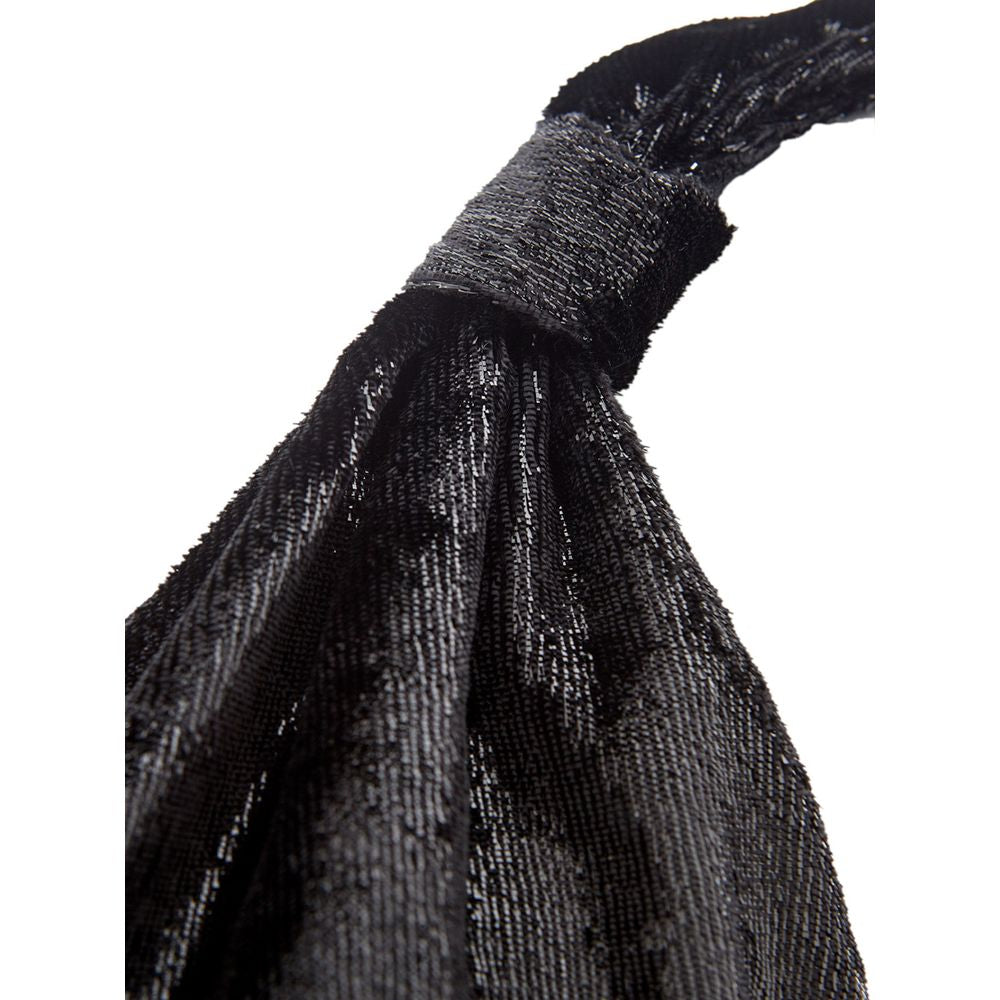 Abito da cocktail in poliestere nero Lardini