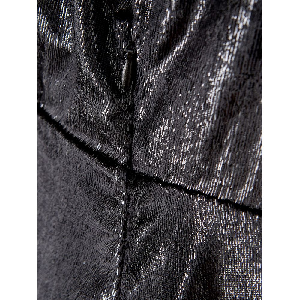 Abito da cocktail in poliestere nero Lardini