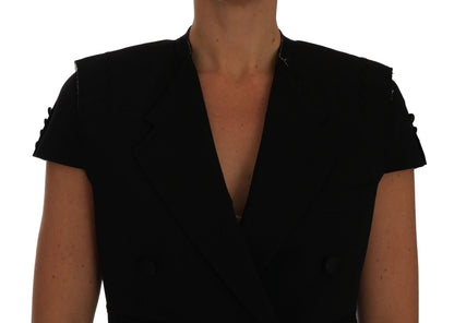 Giacca blazer corta nera Dolce &amp; Gabbana