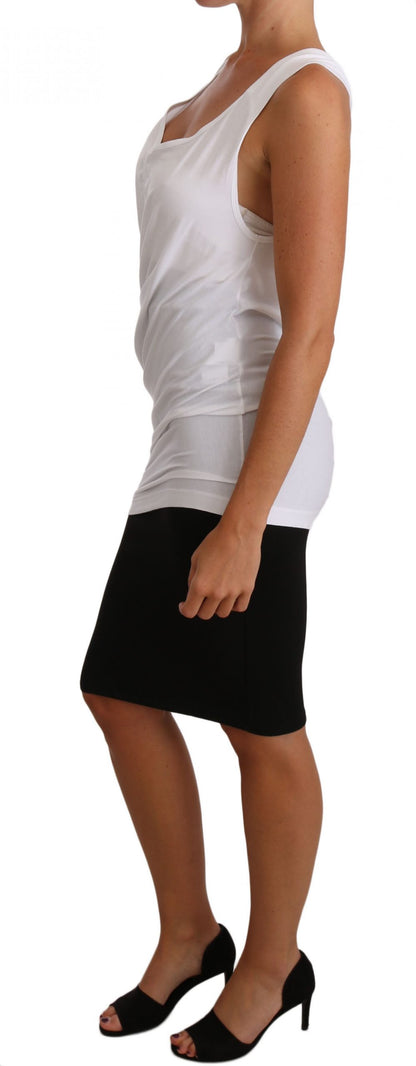 Canotta bianca Cavalli T-Shirt in jersey CAVALLI