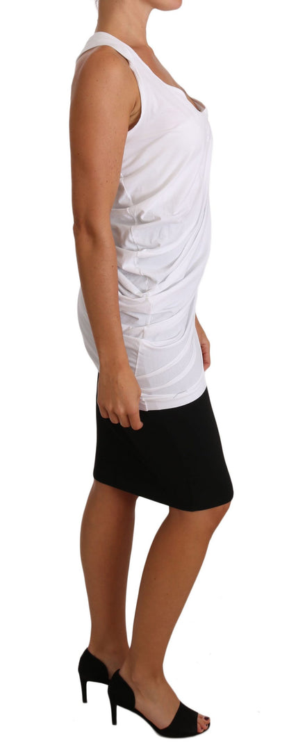 Canotta bianca Cavalli T-Shirt in jersey CAVALLI