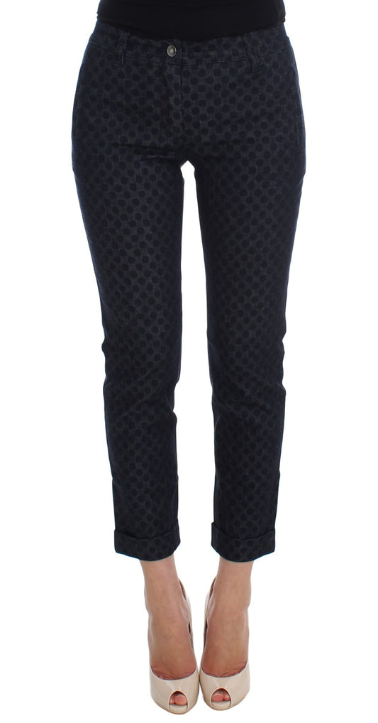 Jeans Capri slim a pois Dolce &amp; Gabbana