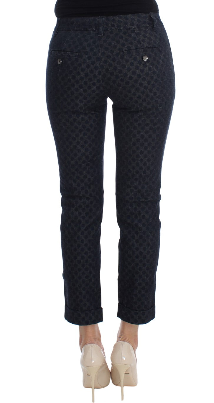 Jeans Capri slim a pois Dolce &amp; Gabbana