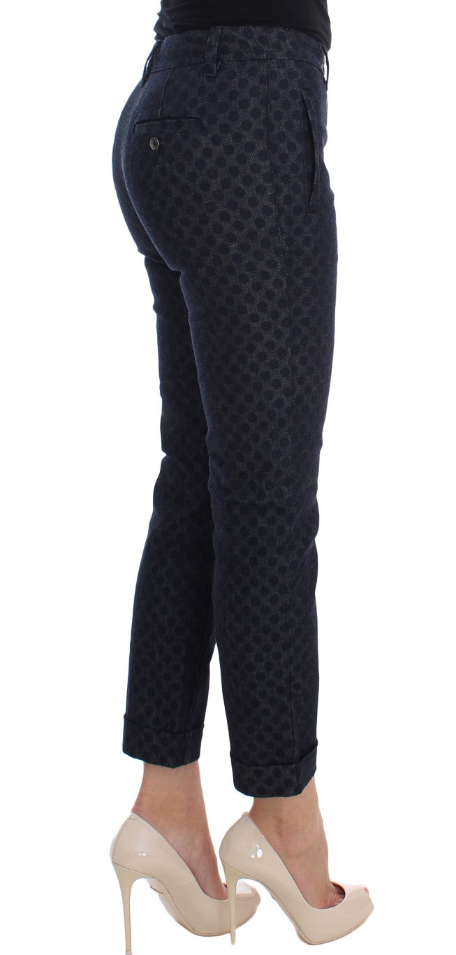 Jeans Capri slim a pois Dolce &amp; Gabbana