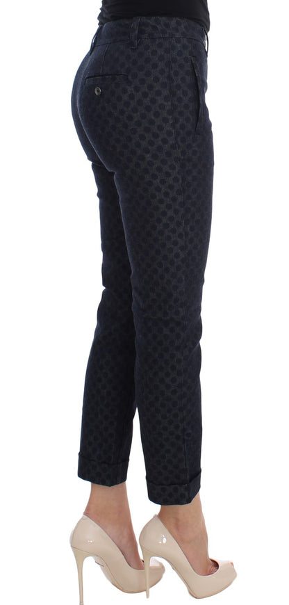 Jeans Capri slim a pois Dolce &amp; Gabbana