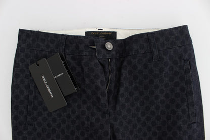 Jeans Capri slim a pois Dolce &amp; Gabbana