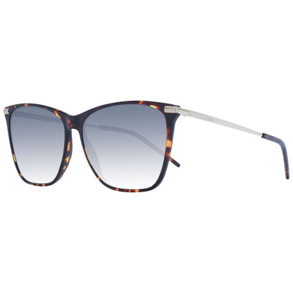 Occhiali da sole in acetato marrone Hugo Boss