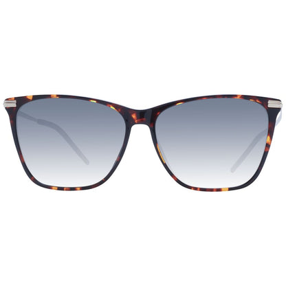Occhiali da sole in acetato marrone Hugo Boss