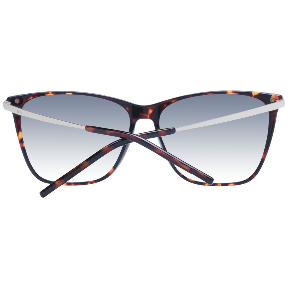 Occhiali da sole in acetato marrone Hugo Boss