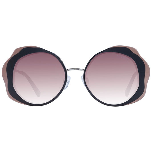 Occhiali da sole in acetato nero Ted Baker