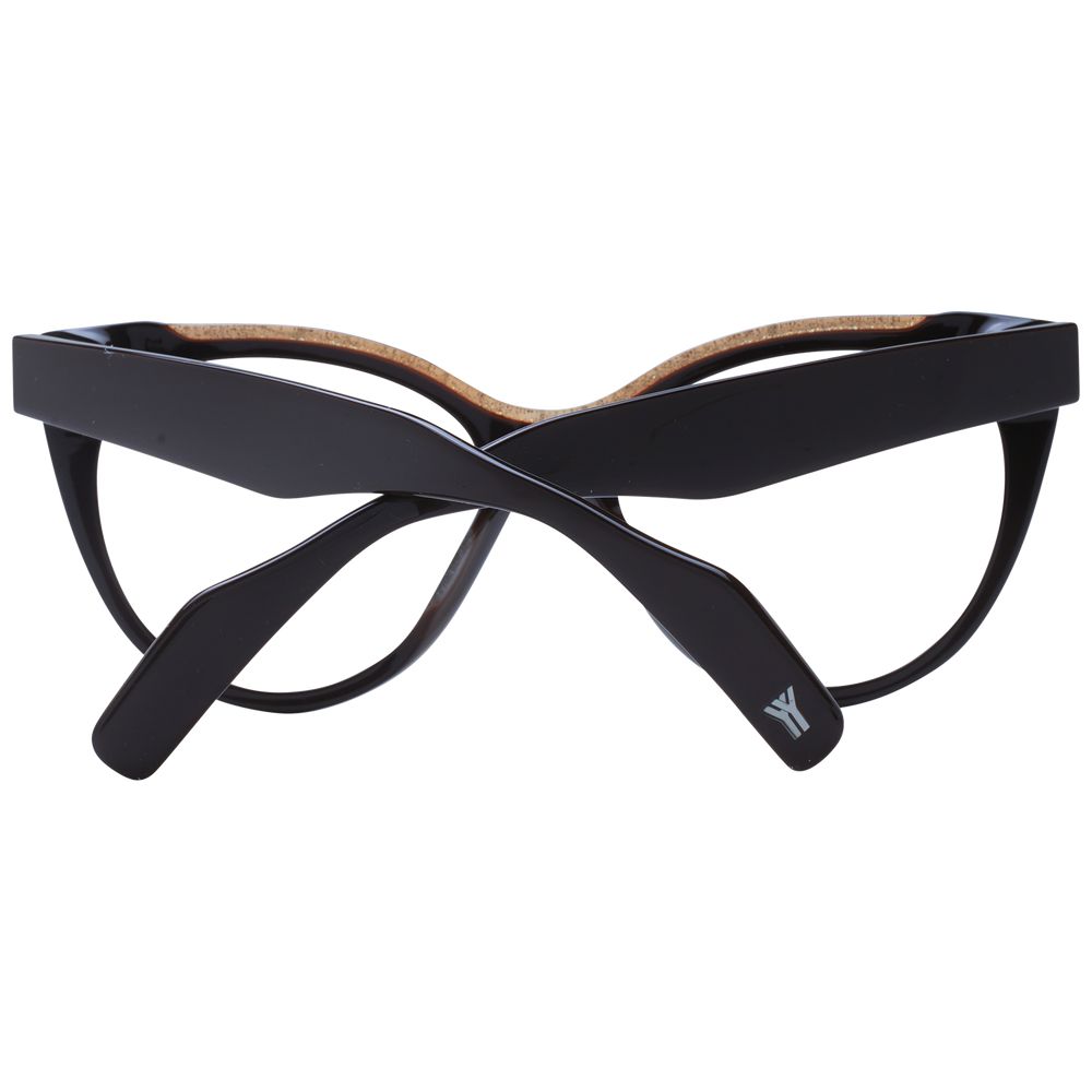 Occhiali da vista in plastica marrone Yohji Yamamoto (montatura)