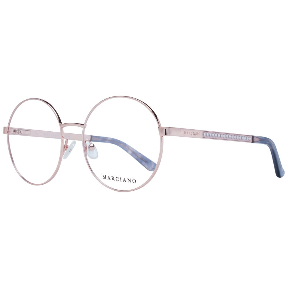 Occhiali da vista in metallo oro rosa Marciano by Guess (montatura)