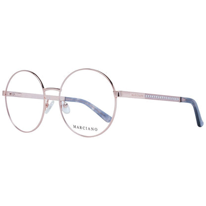 Occhiali da vista in metallo oro rosa Marciano by Guess (montatura)