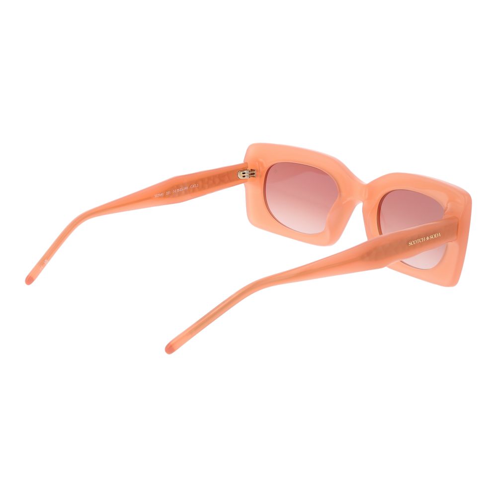 Occhiali da sole in acetato rosa Scotch &amp; Soda