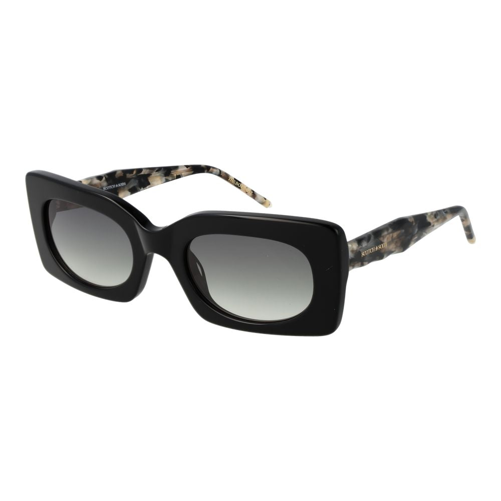 Occhiali da sole in acetato nero Scotch &amp; Soda