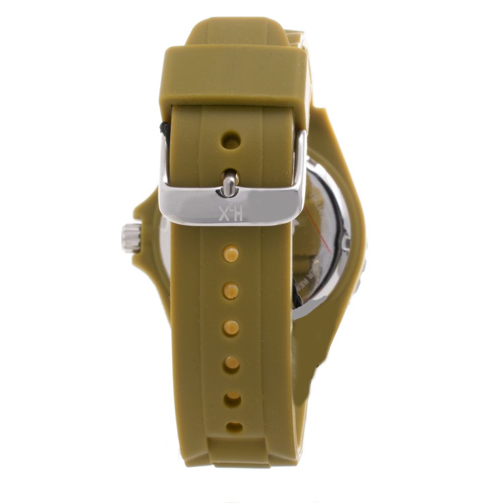 Orologio sportivo in gomma marrone Haurex