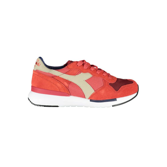 Sneaker Da Donna Diadora In Pelle Rosso