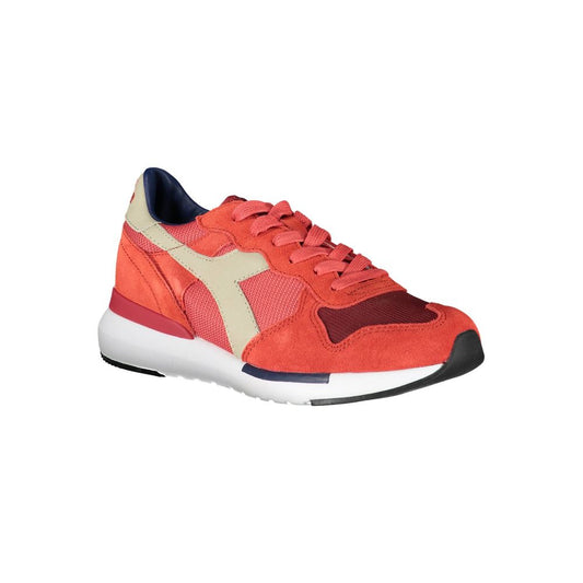 Sneaker Da Donna Diadora In Pelle Rosso