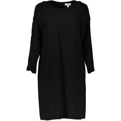 Abito da donna in viscosa nera Gant