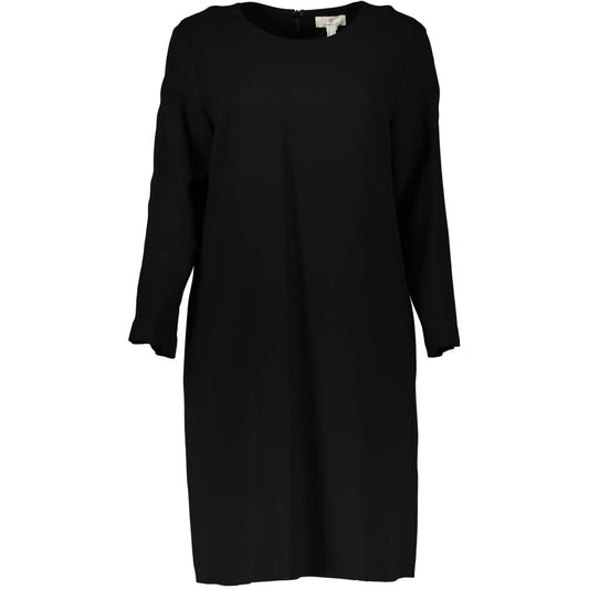 Abito da donna in viscosa nera Gant